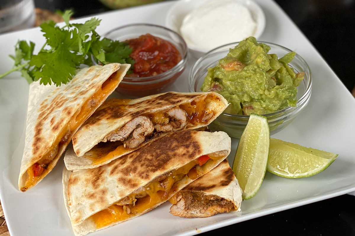 Pork Fajita Quesadilla Kid Friendly Prairie Fresh